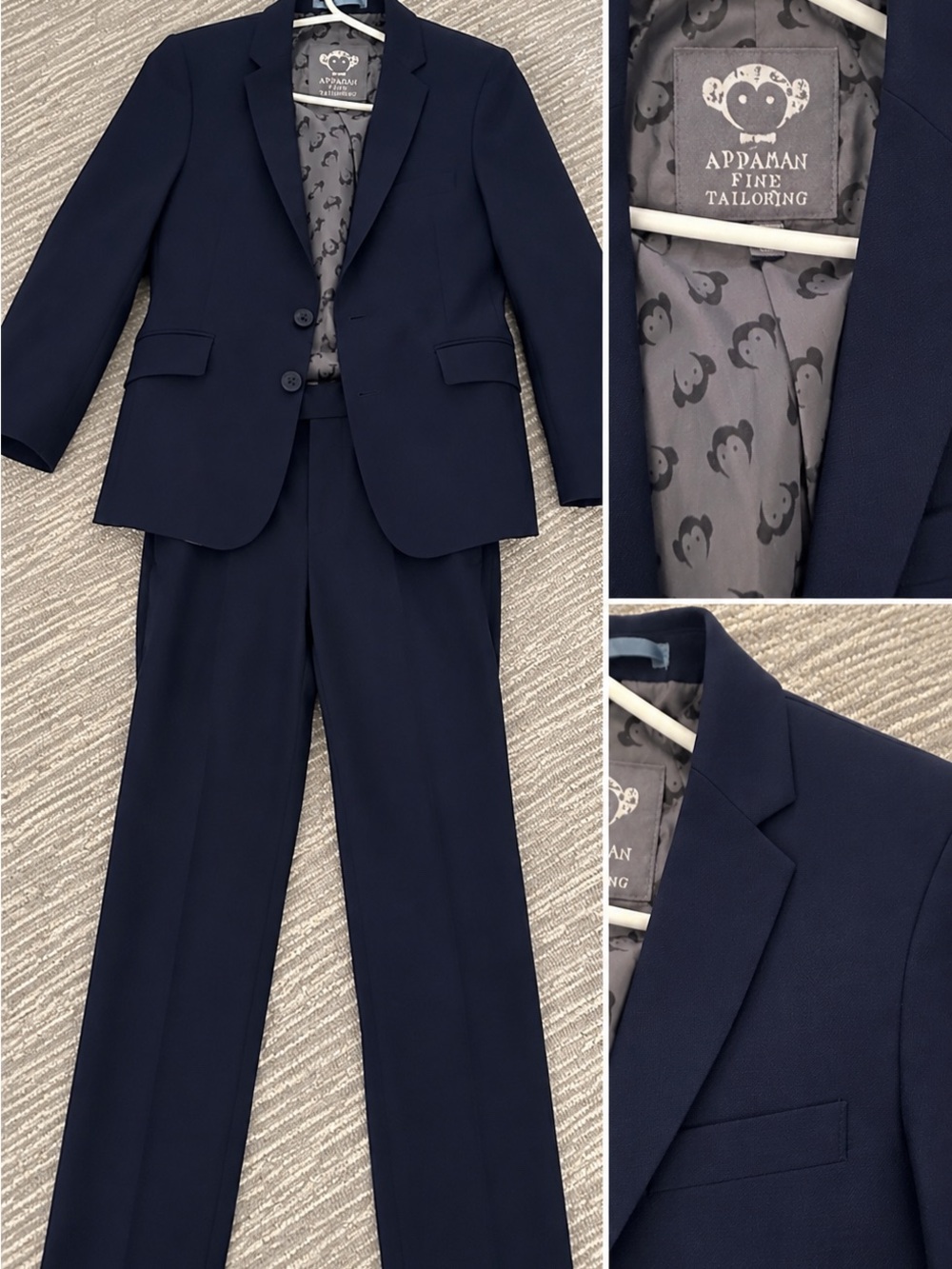 Appaman Navy Blue Mod Suit